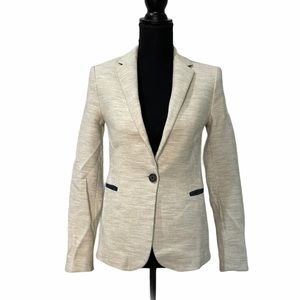 Zara | Light Marled Grey Blazer Small
